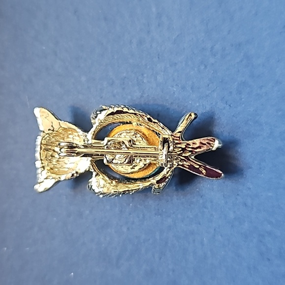 Owl Pin/Brooch Vintage - Picture 2 of 4